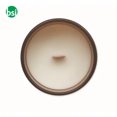 Plant based wax candle 80 gr - KIVAS WOOD - Immagine 7