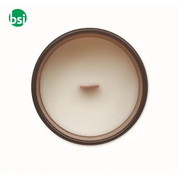 Plant based wax candle 80 gr - KIVAS WOOD -  7
