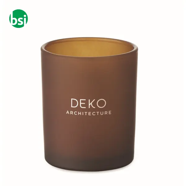Plant based wax candle 80 gr - KIVAS WOOD -  2