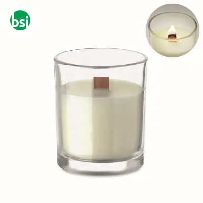 Plant based wax candle 80 gr - KIVAS WOOD - Immagine 28