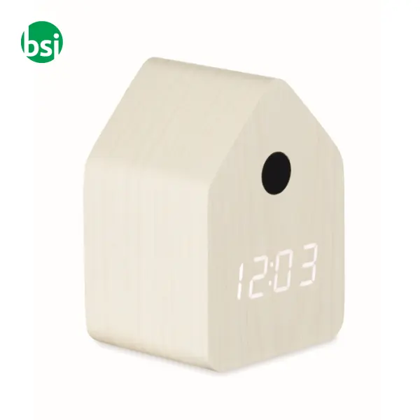 MDF cuckoo alarm clock - CUCKOO -  1