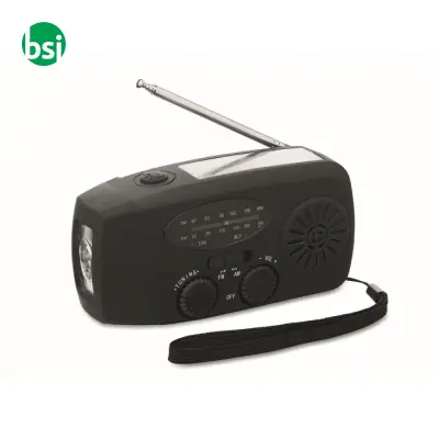 Portable radio with LED torch - ONDA - Immagine 2