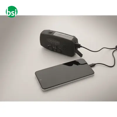 Portable radio with LED torch - ONDA - Immagine 8