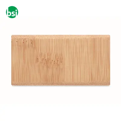 Wireless charger in bamboo - MORO - Immagine 8