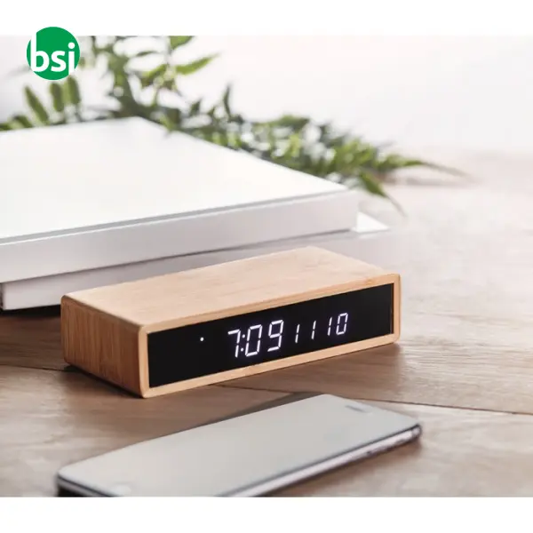 Wireless charger in bamboo - MORO -  11