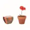 Terracotta pot 'poppy' - RED POPPY - Anteprima 1