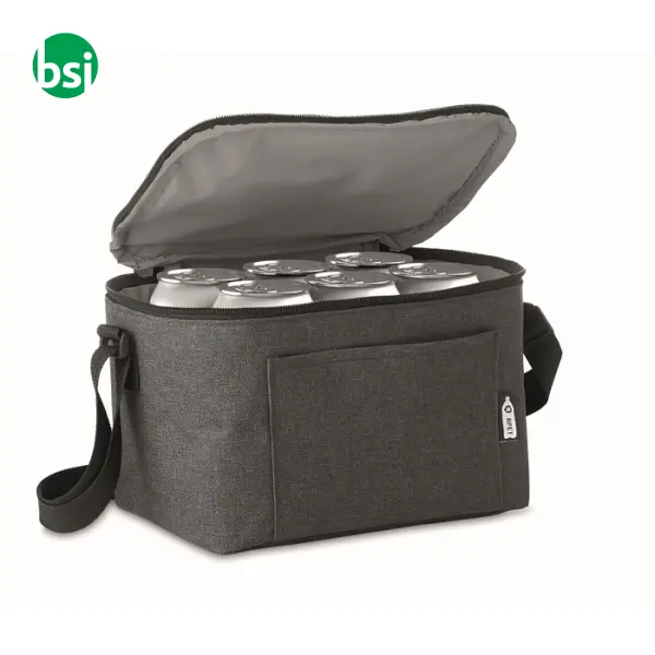 600D RPET Cooler bag for cans - CUBA -  2
