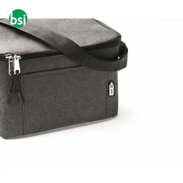 600D RPET Cooler bag for cans - CUBA -  8