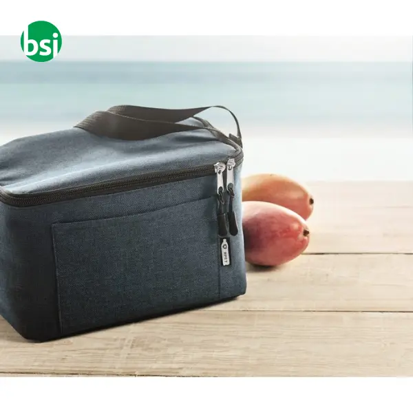 600D RPET Cooler bag for cans - CUBA -  9