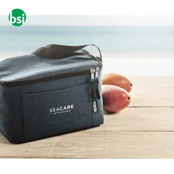 600D RPET Cooler bag for cans - CUBA -  10