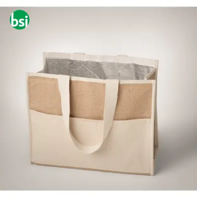 Jute and canvas cooler bag - CAMPO DE GELI - Immagine 8