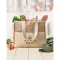 Jute and canvas cooler bag - CAMPO DE GELI - Anteprima 11