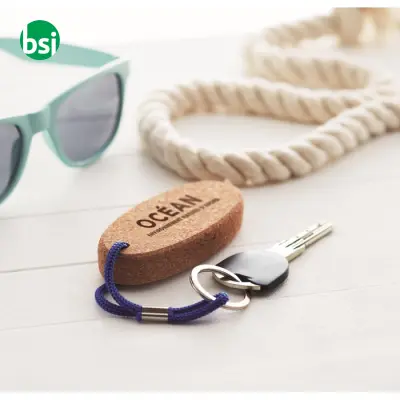 Floating cork key ring - BOAT - Immagine 4