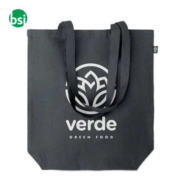 Shopping bag in hemp 200 gr/m2  - NAIMA TOTE -  4