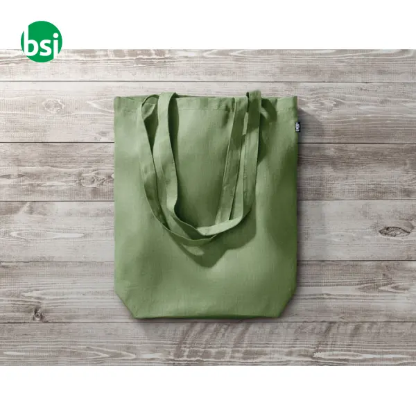 Shopping bag in hemp 200 gr/m2  - NAIMA TOTE -  18
