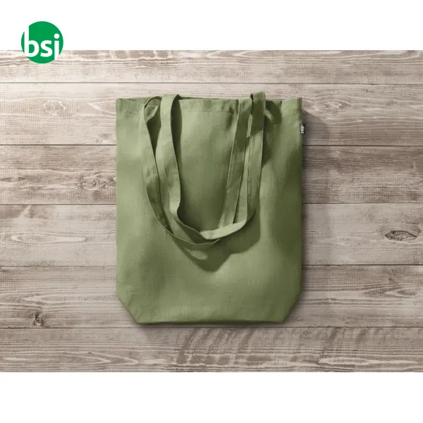 Shopping bag in hemp 200 gr/m2  - NAIMA TOTE -  20