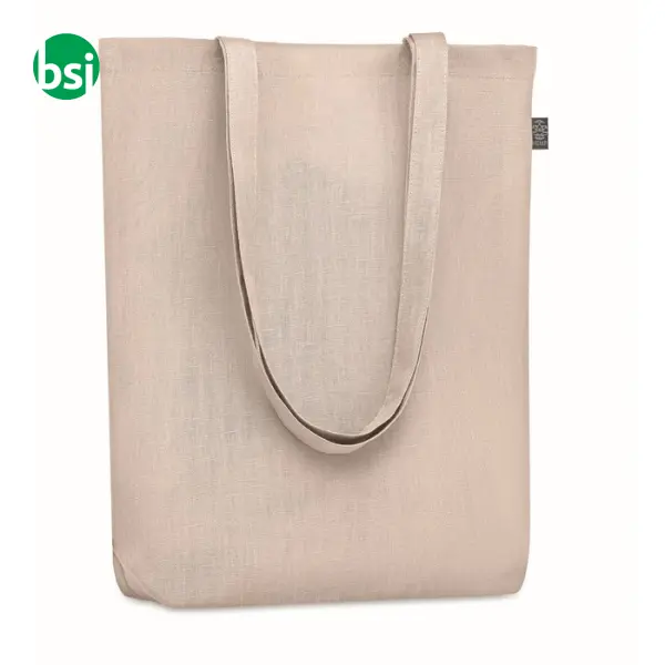 Shopping bag in hemp 200 gr/m2  - NAIMA TOTE -  25