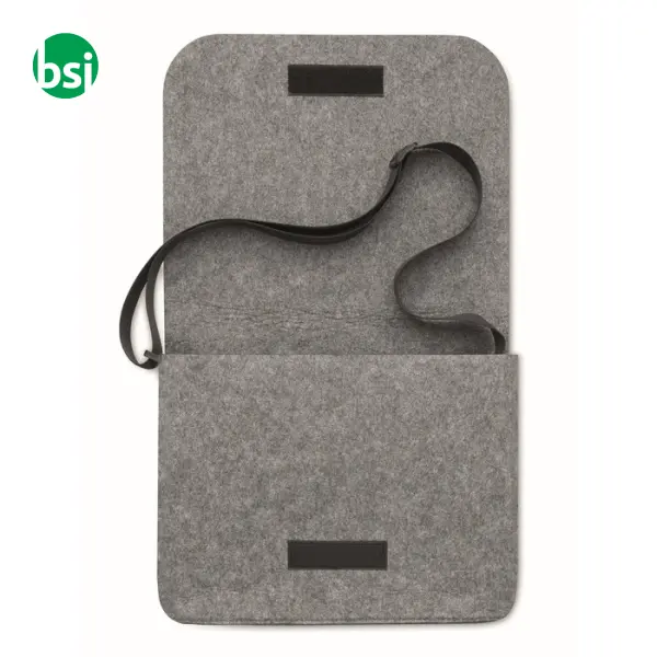 RPET felt laptop bag - BAGLO -  7