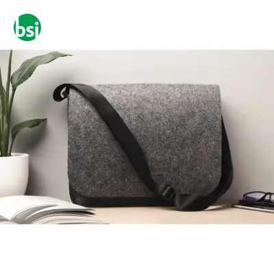 RPET felt laptop bag - BAGLO - Immagine 8