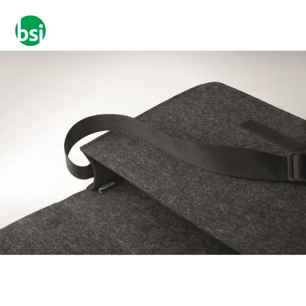 RPET felt laptop bag - BAGLO -  16