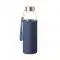 Glass bottle in pouch - 500 ml - UTAH DENIM - Anteprima 1