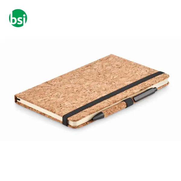 A5 cork notebook and pen set - SUBER SET -  23