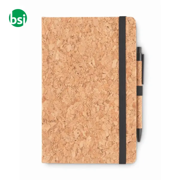 A5 cork notebook and pen set - SUBER SET -  6