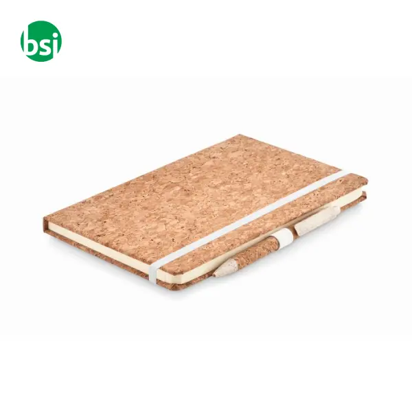 A5 cork notebook and pen set - SUBER SET -  22