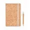 A5 cork notebook and pen set - SUBER SET - Anteprima 20