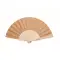 Wood hand fan with cork fabric  - FANNY CORK - Anteprima 2