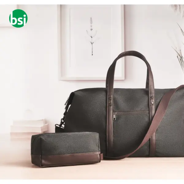 Weekend bag in canvas 450gr/m2 - ZURICH -  2