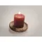Candle on round wooden base - PENTAS - Anteprima 5
