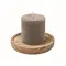 Candle on round wooden base - PENTAS - Anteprima 18