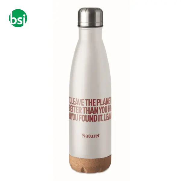 Double wall bottle 600 ml - ASPEN CORK -  16