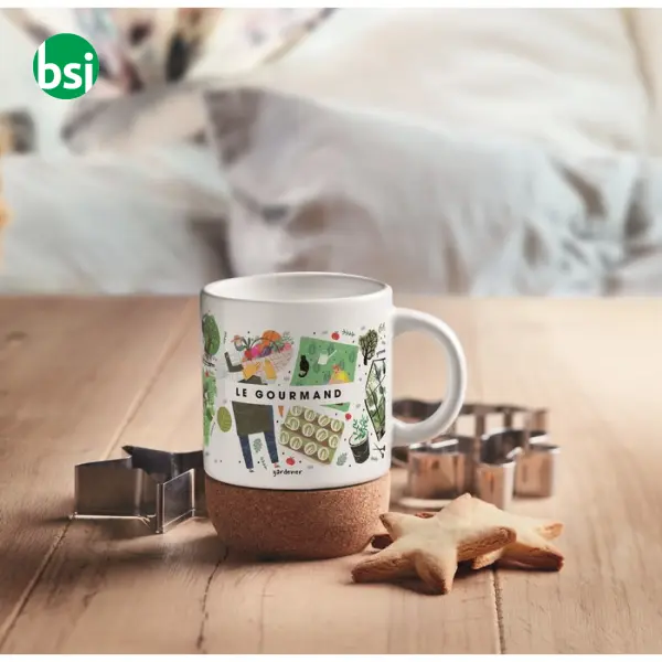 Sublimation mug with cork base - SUBCORK -  4