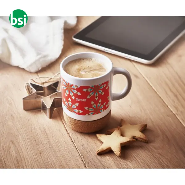 Sublimation mug with cork base - SUBCORK -  11