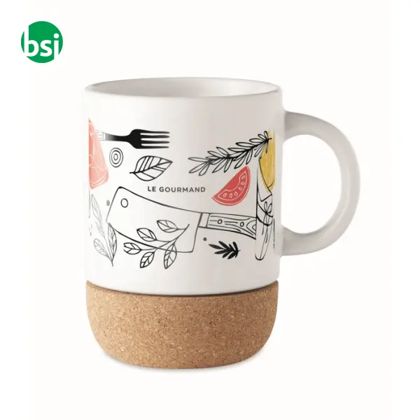 Sublimation mug with cork base - SUBCORK -  15