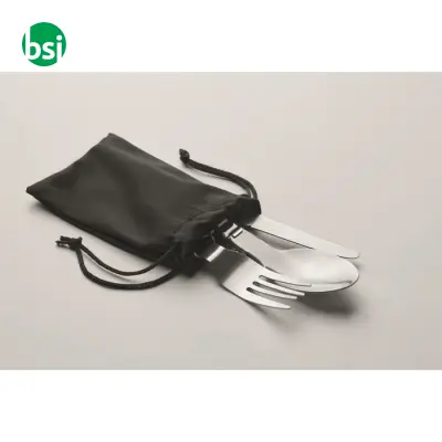 3-piece camping cutlery set - STAPI SET - Immagine 2