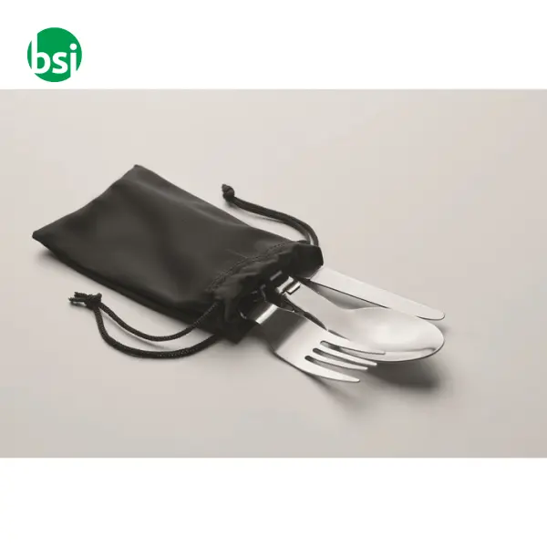 3-piece camping cutlery set - STAPI SET -  2