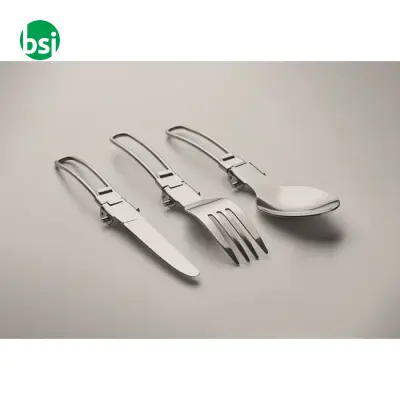 3-piece camping cutlery set - STAPI SET - Immagine 4
