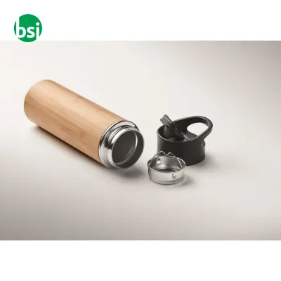 Double wall bamboo flask 450ml - NANDA - Immagine 5