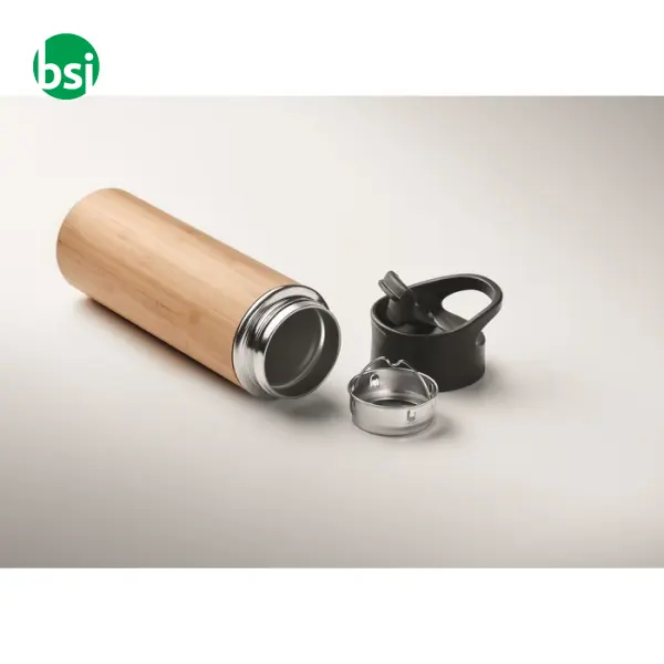 Double wall bamboo flask 450ml - NANDA -  5