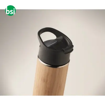 Double wall bamboo flask 450ml - NANDA - Immagine 7