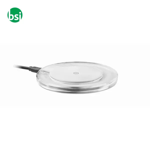 Round wireless charging pad - UVE CHARGING + -  2
