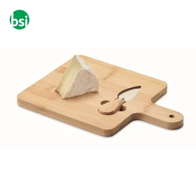 Cheese board set in bamboo - DARFIELD - Immagine 2
