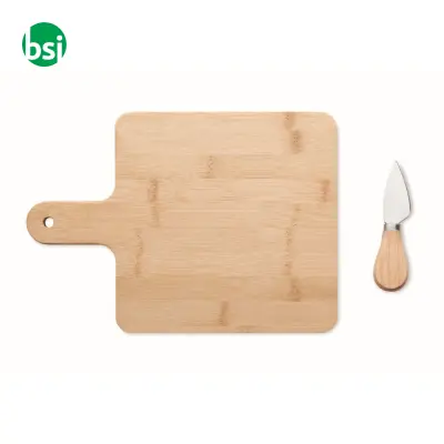 Cheese board set in bamboo - DARFIELD - Immagine 7