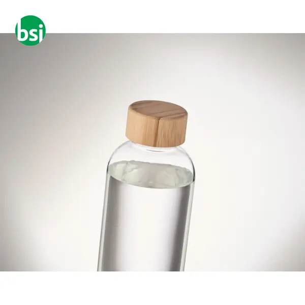 Glass bottle 650ml, bamboo lid - FRISIAN -  8
