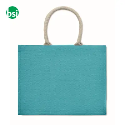 Jute bag with cotton handle - AURA - Immagine 14