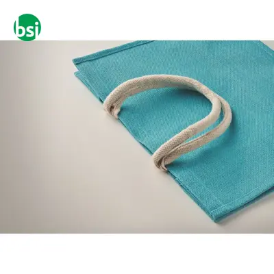 Jute bag with cotton handle - AURA - Immagine 15