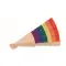 Rainbow wooden hand fan - BOWFAN - Anteprima 6